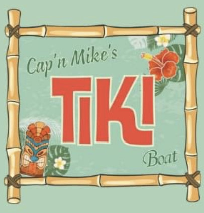 Cap'n Mike Tiki Boat logo