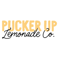 Pucker Up Lemonade Co logo